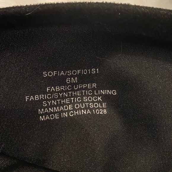 NWOT Steve Madden Sofia Black Over the Knee Faux Suede Stretch Boot 6 - Picture 6 of 7